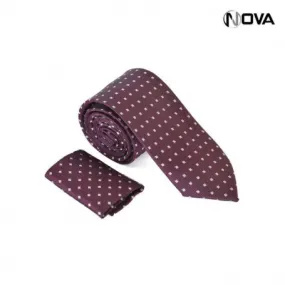 Ensemble Cravate Mouchoir De Poche Premium CVT287