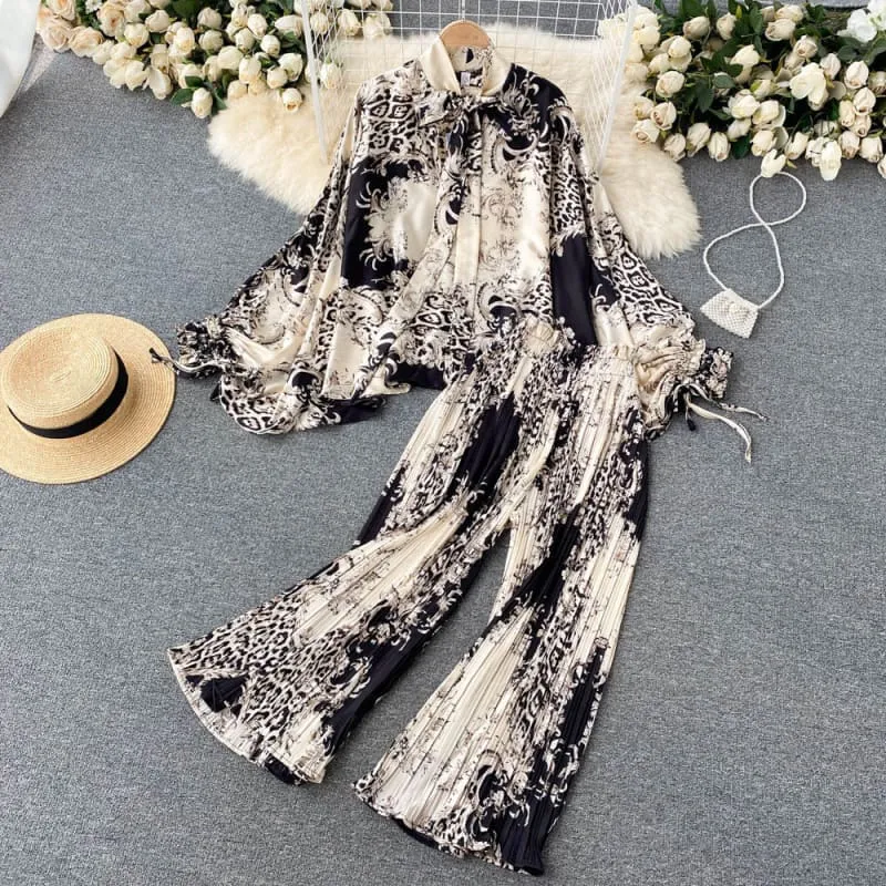 Ensemble pantalon bohème chic
