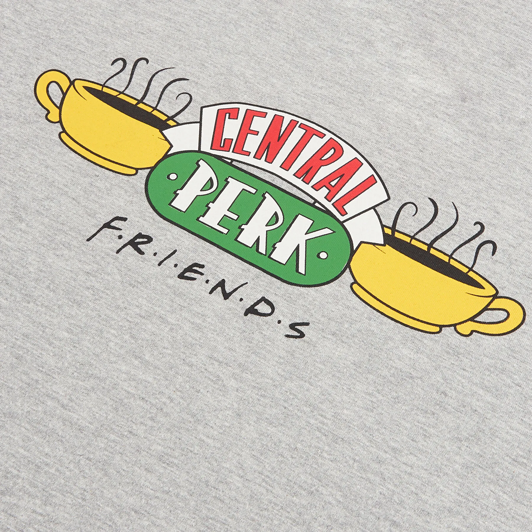 Ensemble pyjama licence Friends Gris clair | Jules