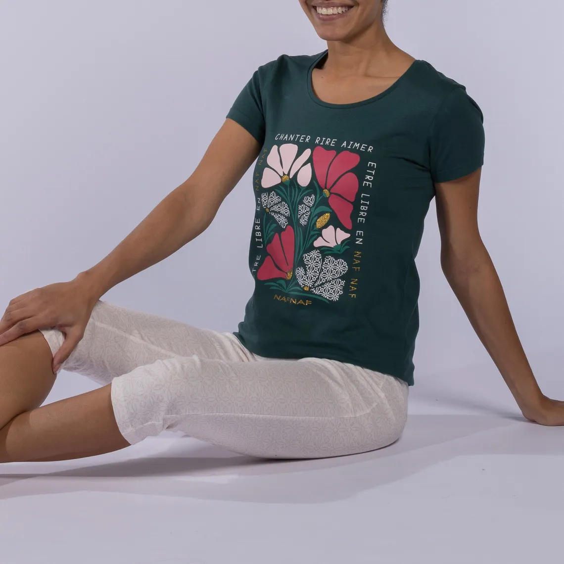 Ensemble pyjama  vert | 3 Suisses