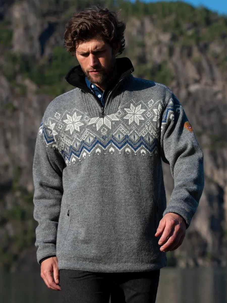 Fongen Weatherproof men's sweater, Grey
