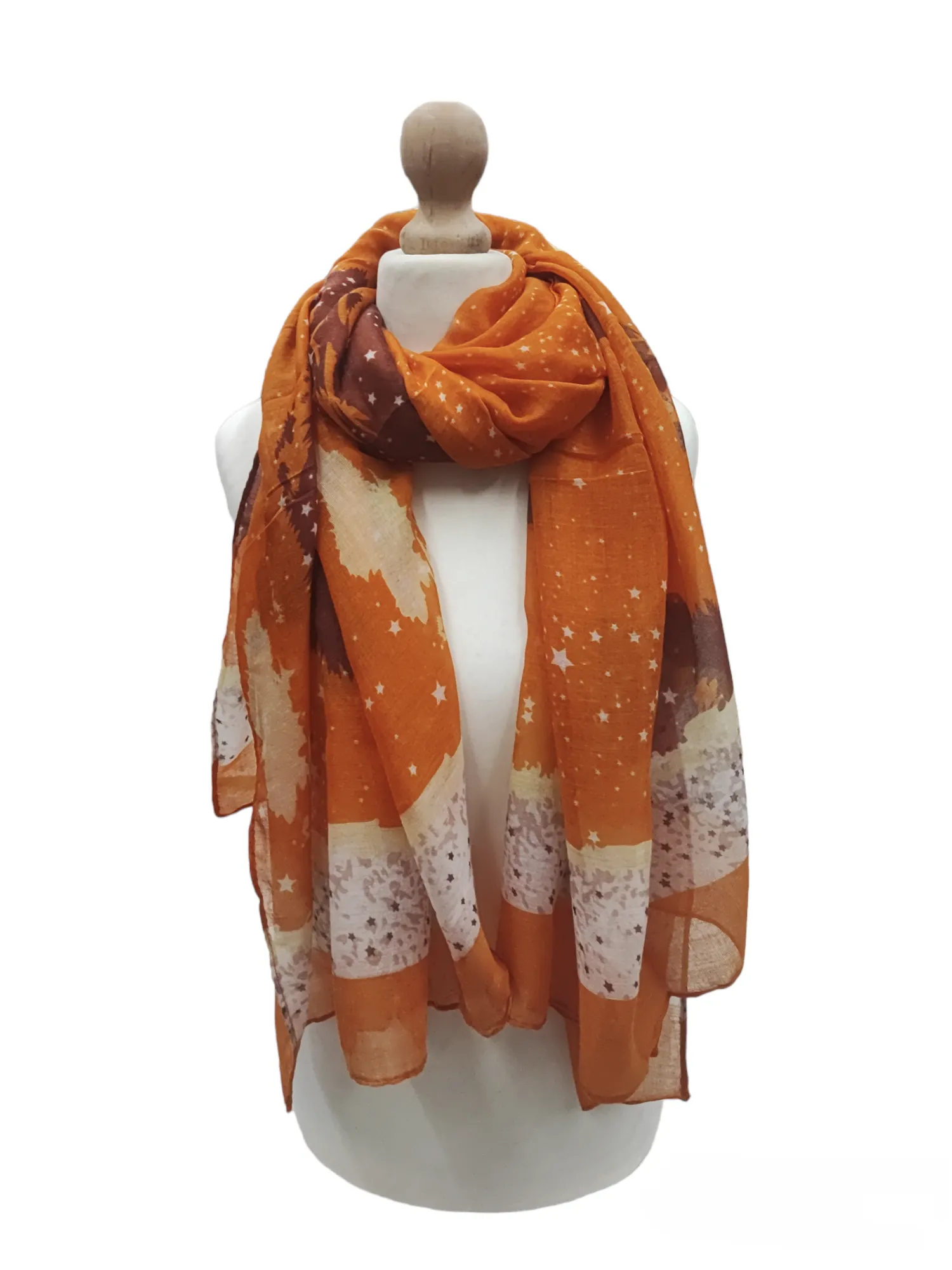 Foulard imprime motif Étoile(x12)#12