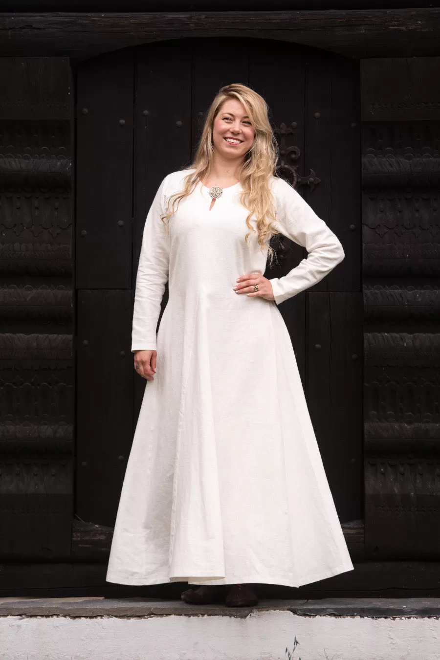 Frya Viking Linen Dress