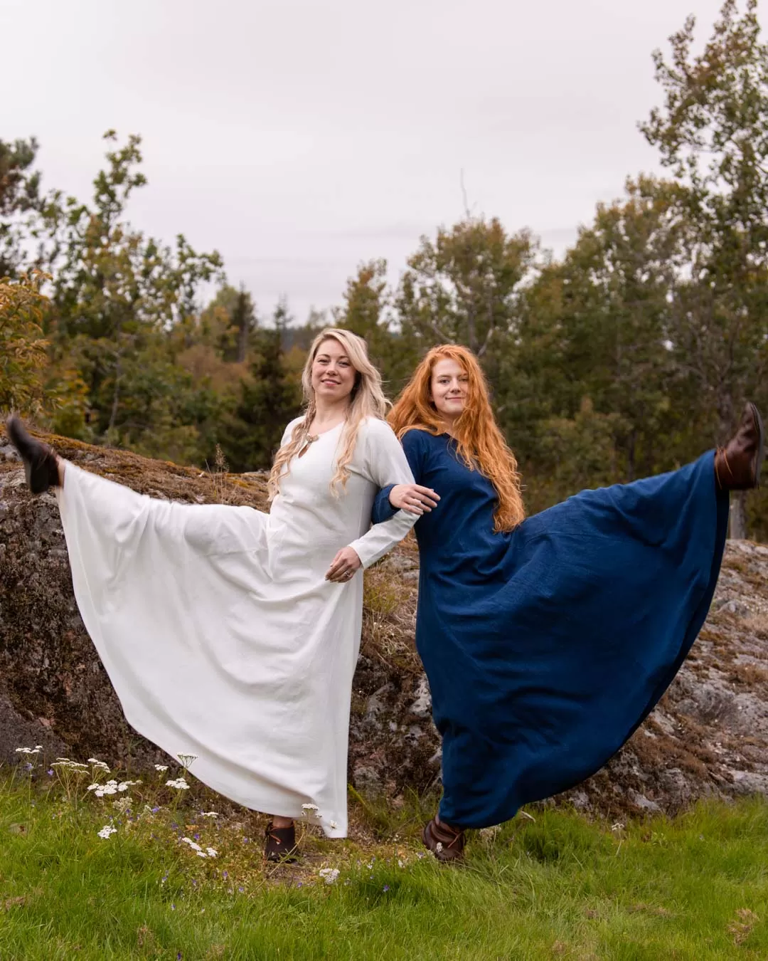 Frya Viking Linen Dress