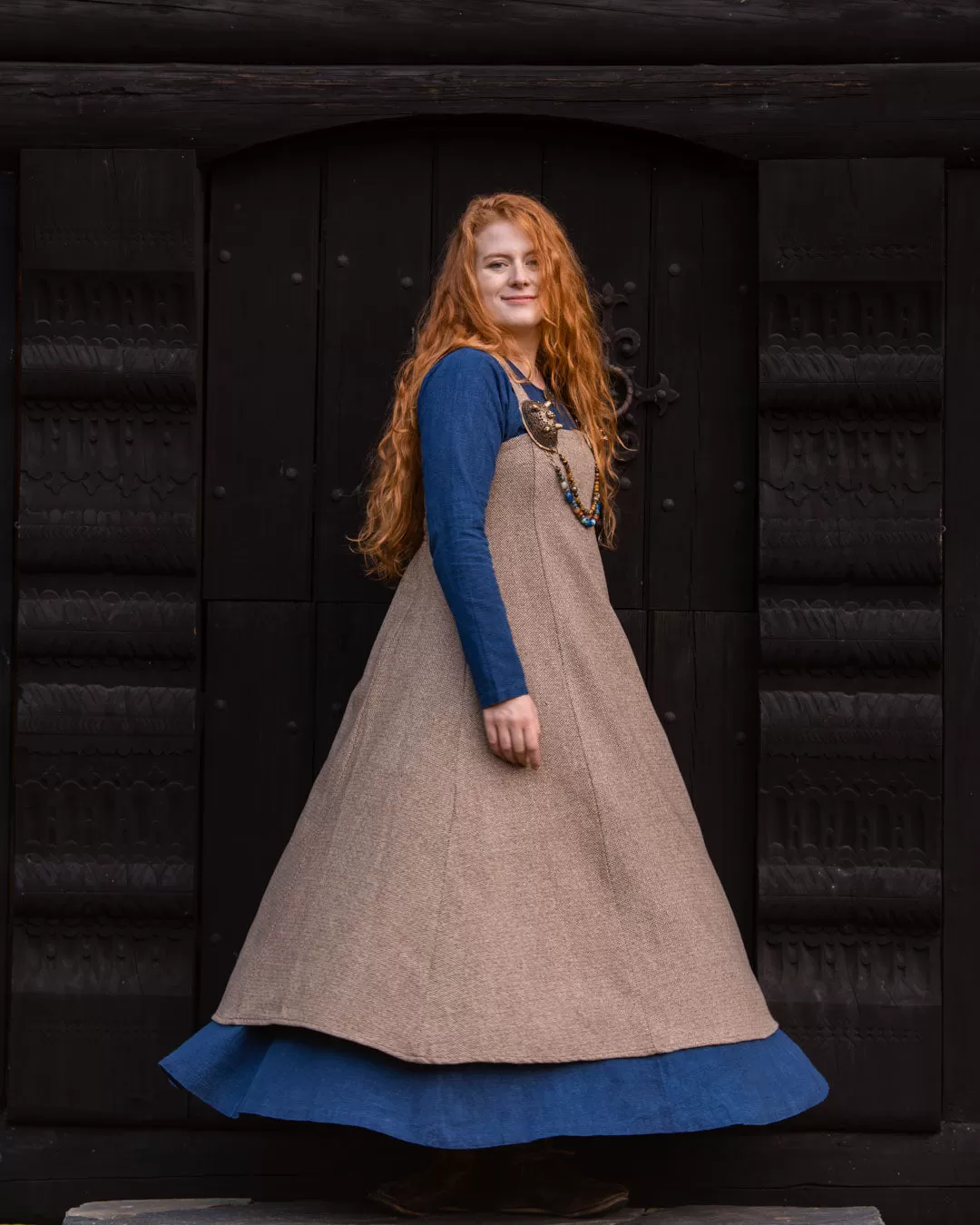 Frya Viking Linen Dress