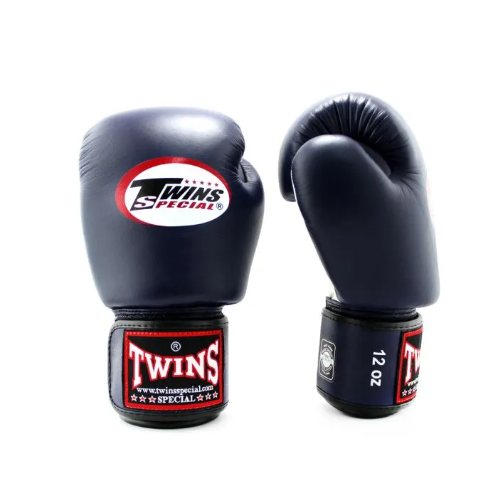 GANTS DE BOXE TWINS BGVL3 AIR - BLEU MARINE / BLANC