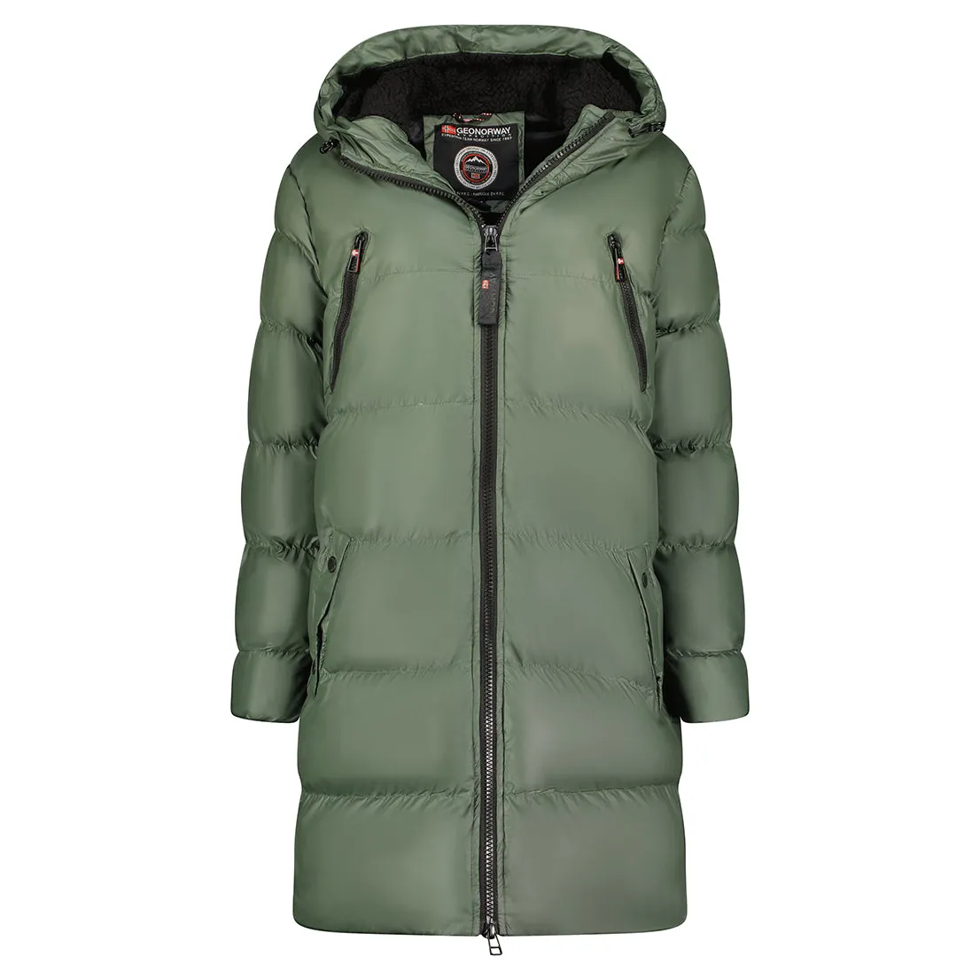 Geographical Norway Adrianna Femme - Parka longue Vert