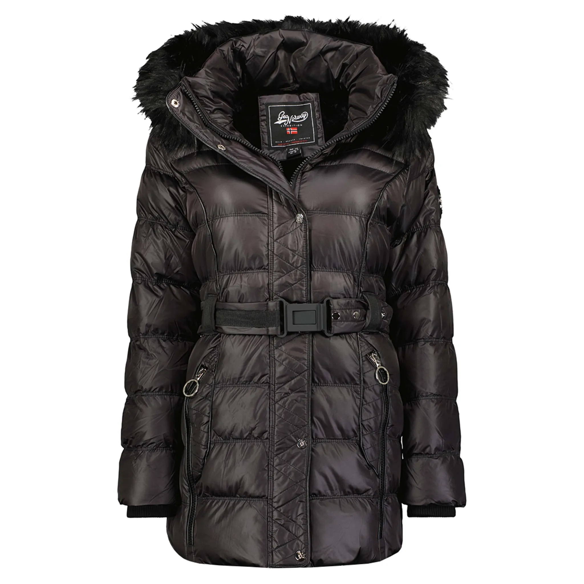 Geographical Norway Aimeraude Femme - Doudoune matelassée Noir