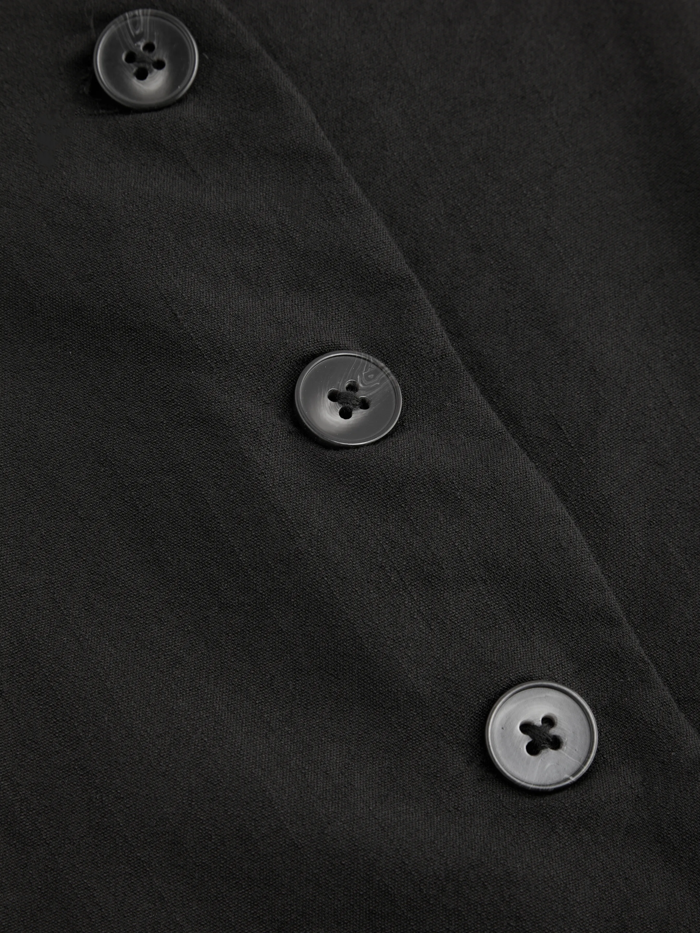 Gilet Blazer noué à col carré tissé uni