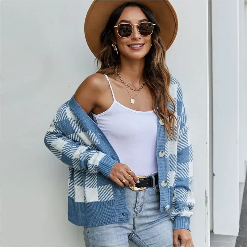 Gilet bleu femme chic