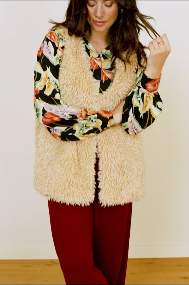 Gilet Cilla Boheme - Marzipan