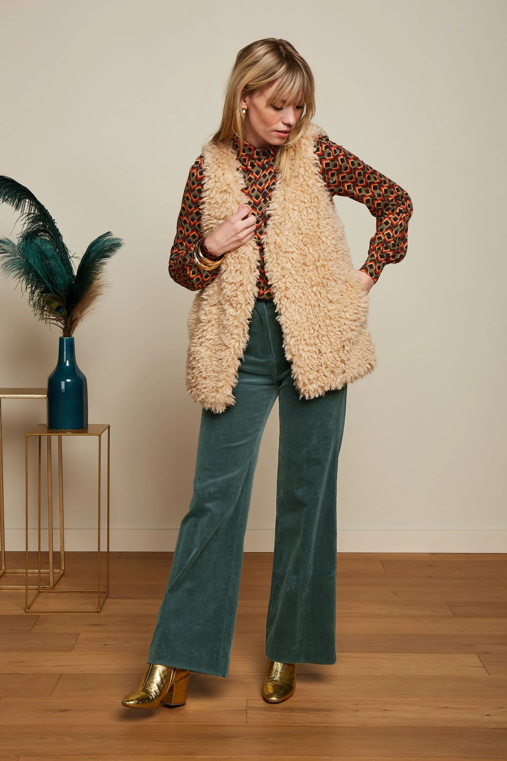 Gilet Cilla Boheme - Marzipan