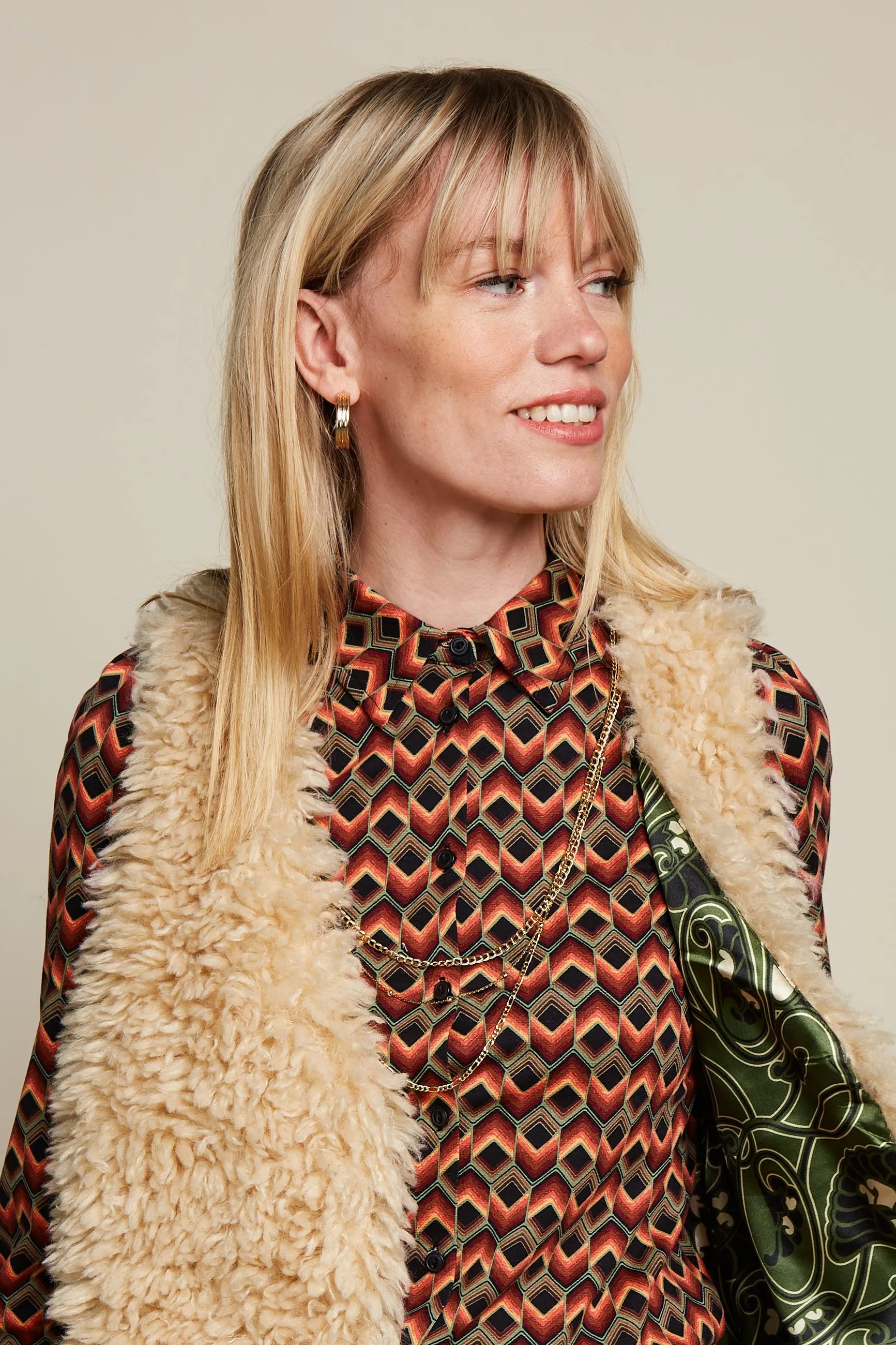 Gilet Cilla Boheme - Marzipan