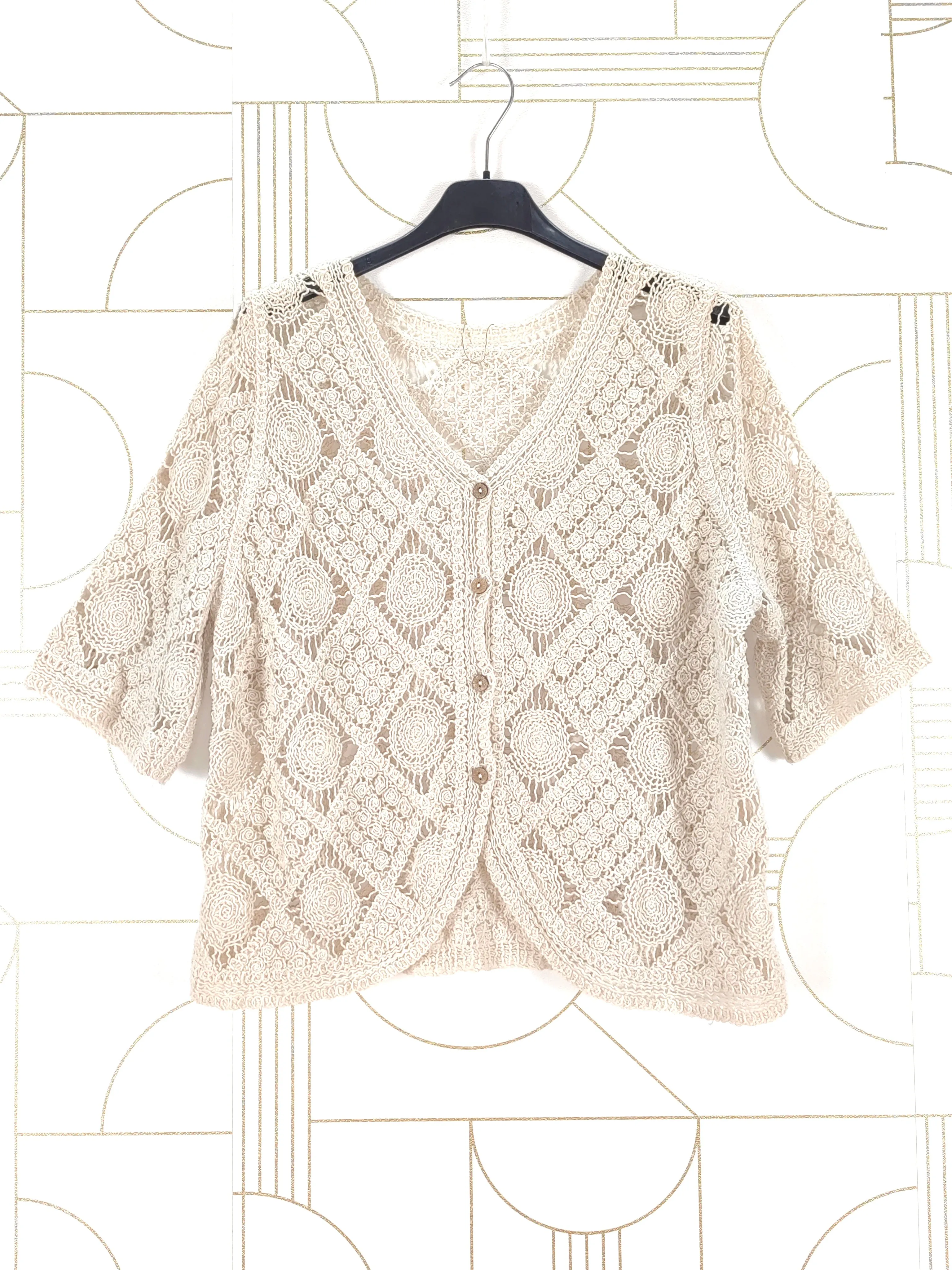 Gilet dentelle (X6)