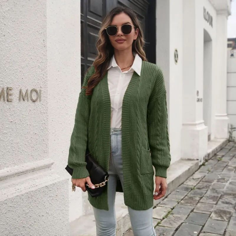 Gilet long femme chic