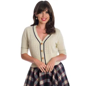 Gilet marin rétro pin-up.