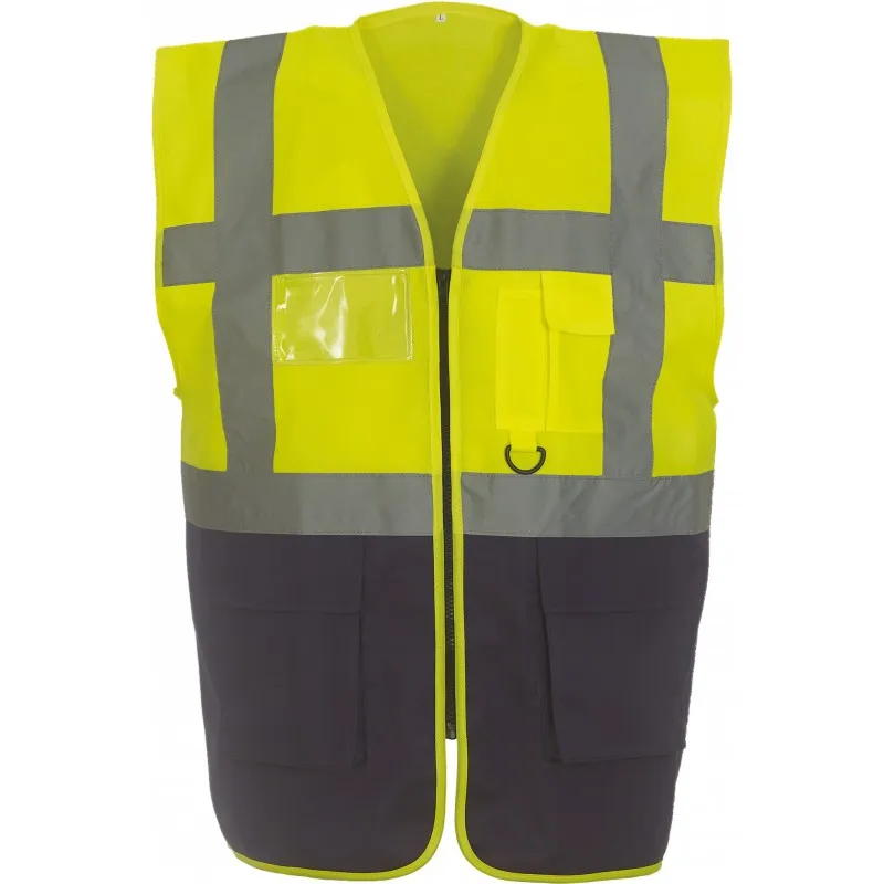 Gilet multifonction haute visibilité
