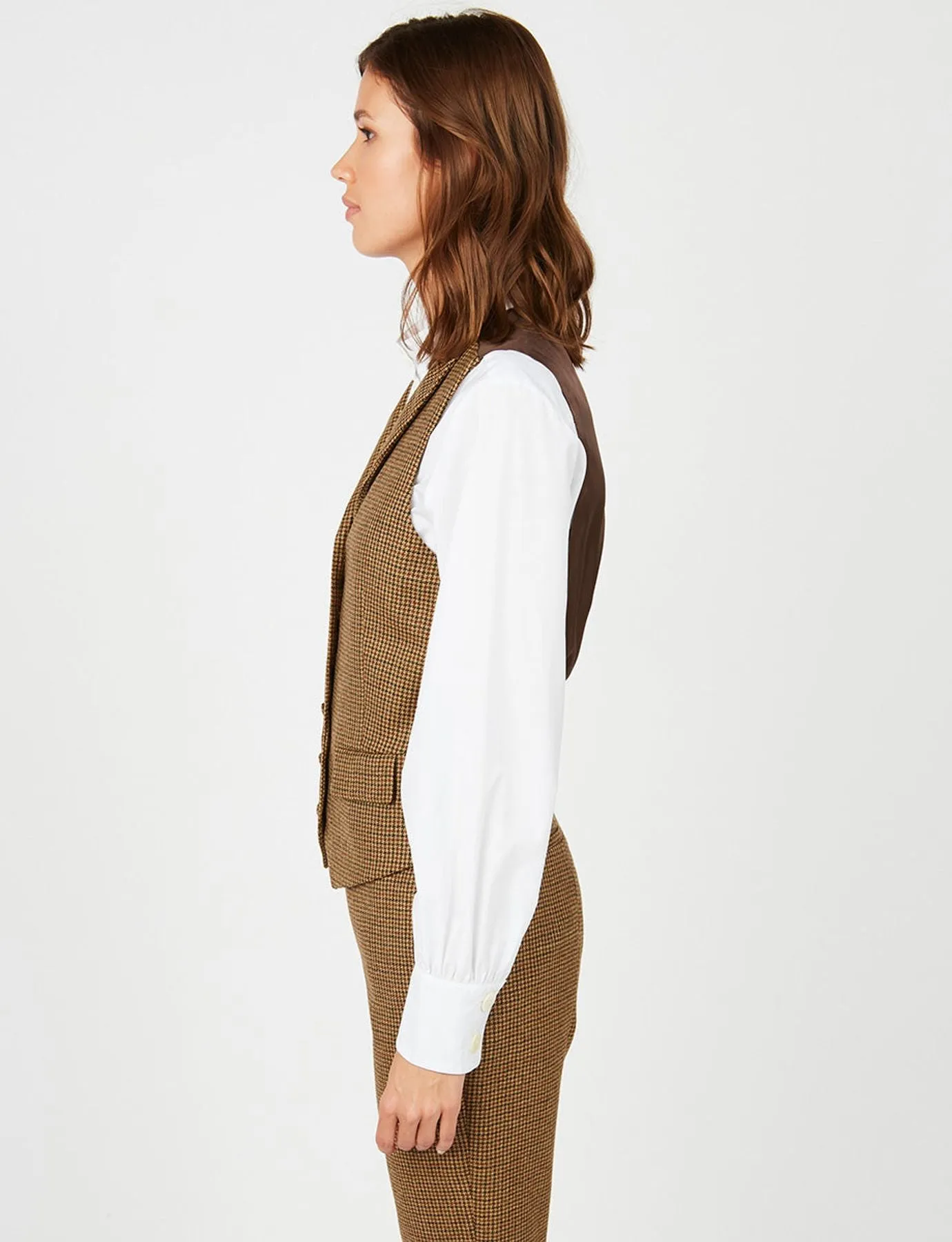 Gilet Robinson pied-de-poule