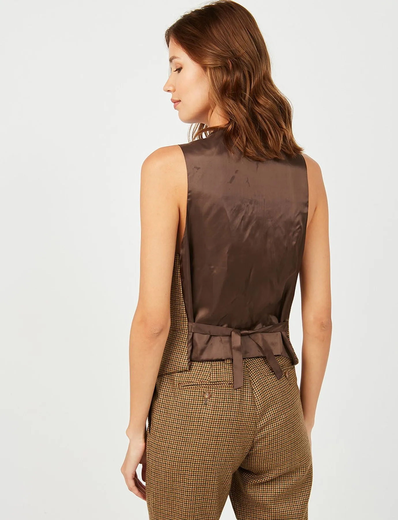 Gilet Robinson pied-de-poule