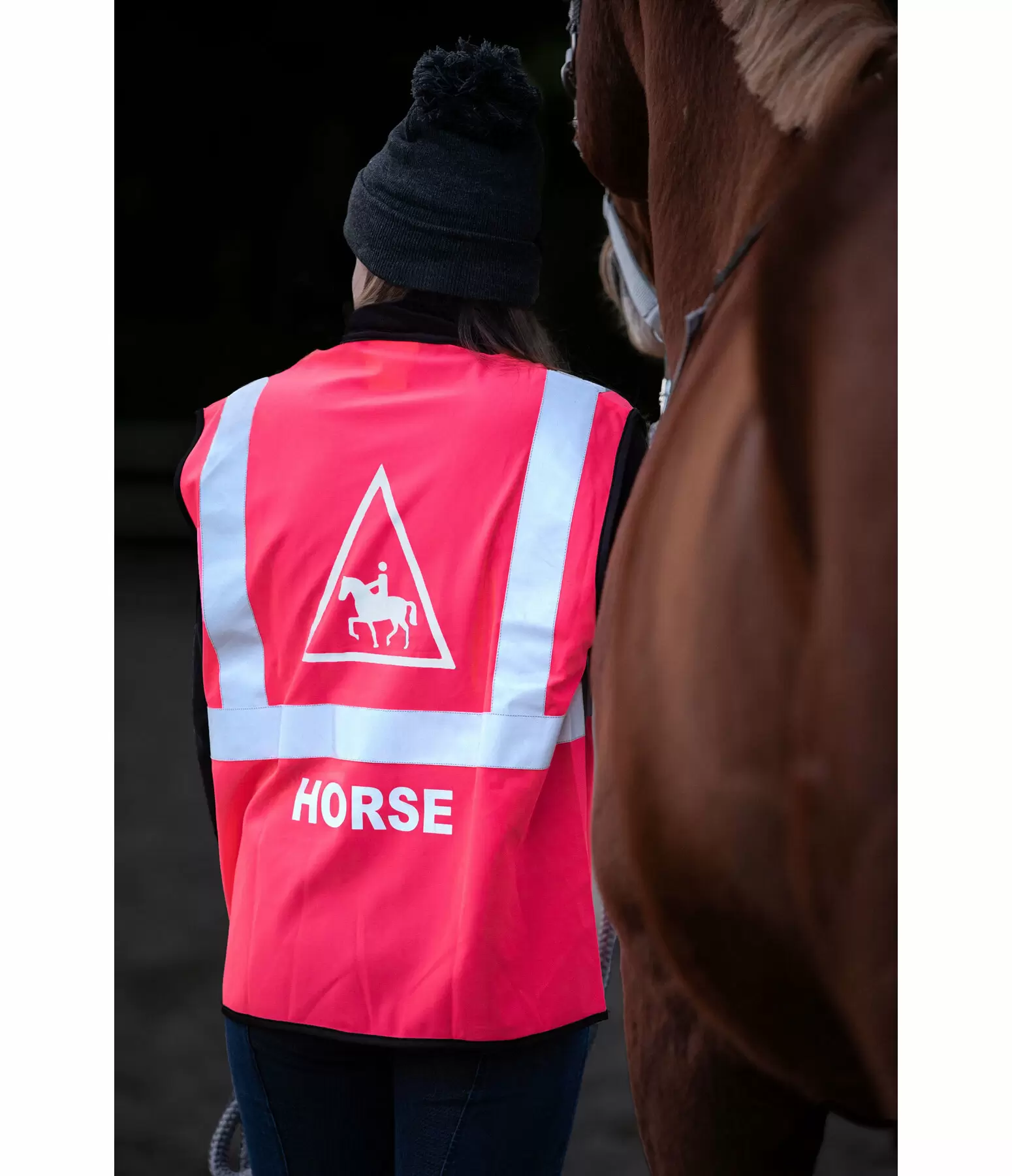 Gilet réfléchissant  Attention