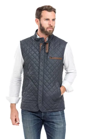 Gilet sans manches bleu marine