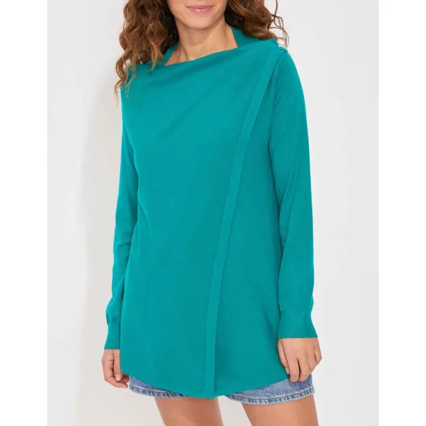 gilet tachi turquoise