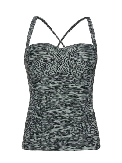 Haut de Bikini Protest Femmes Mixfemme Tankini Top Green Baygreen