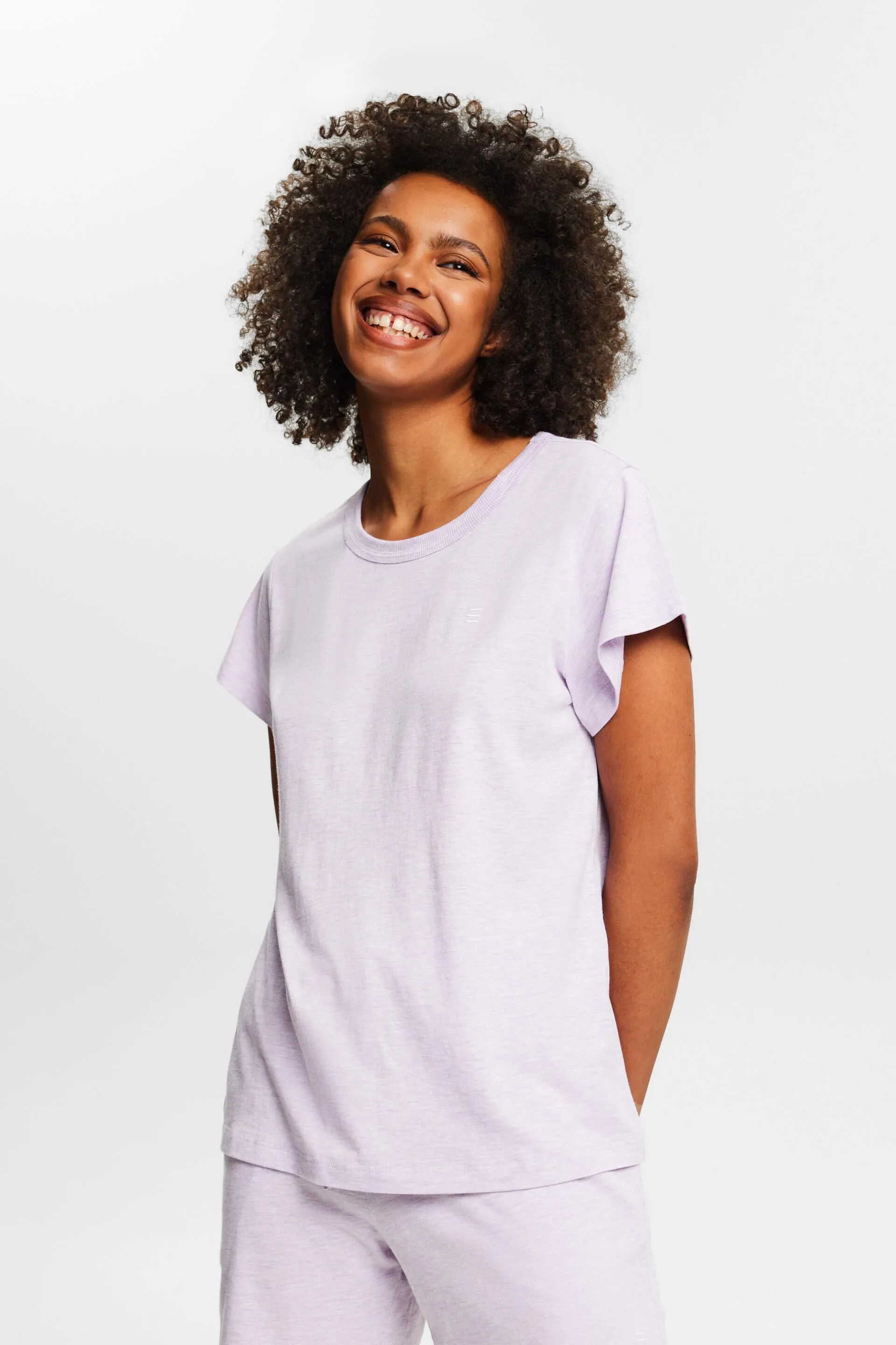 Haut de pyjama à manches courtes