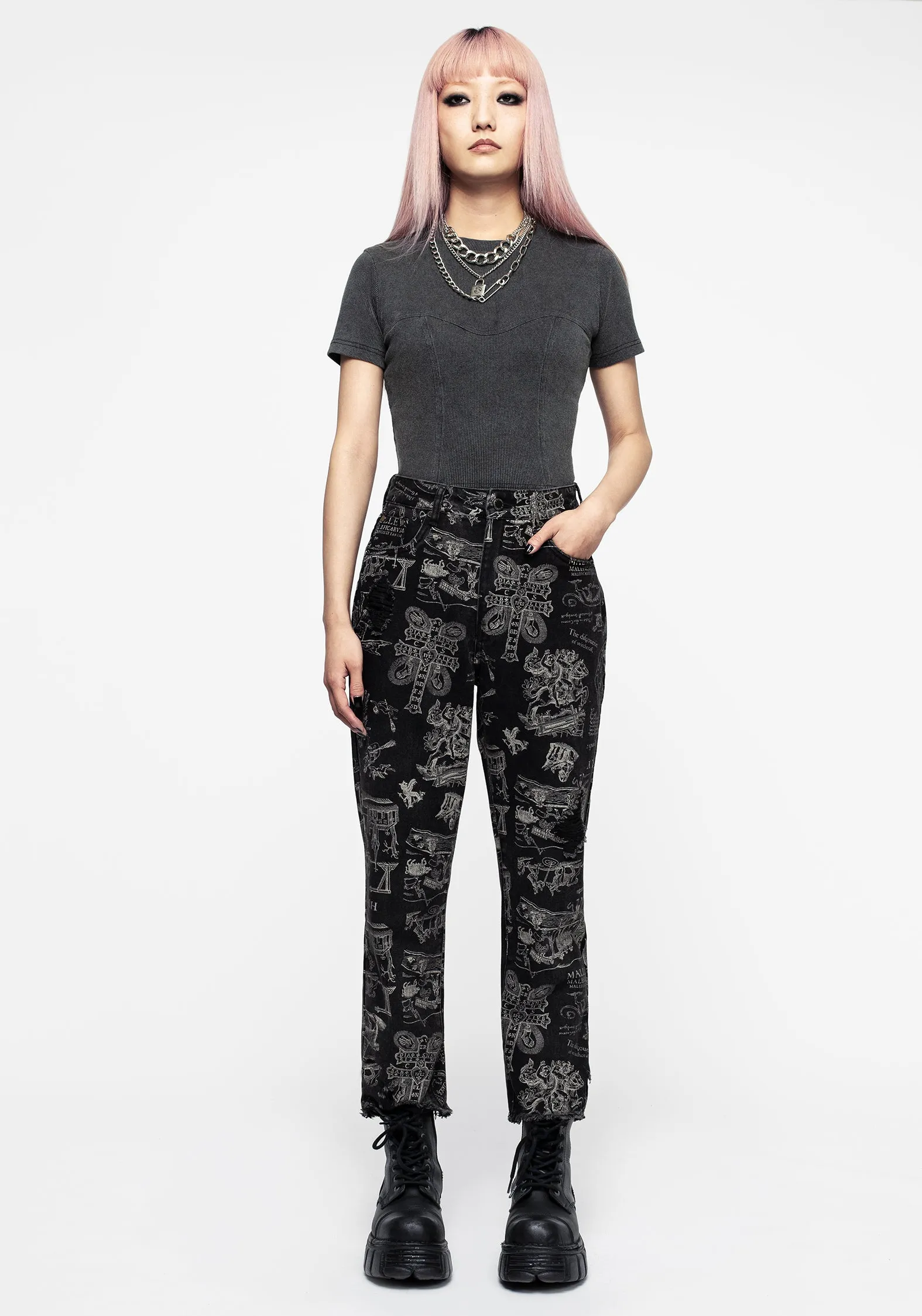 Heresy Slim Straight Jeans