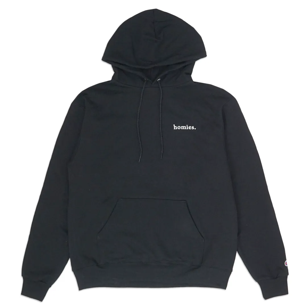 HOMIES SERIF PULLOVER HOODIE