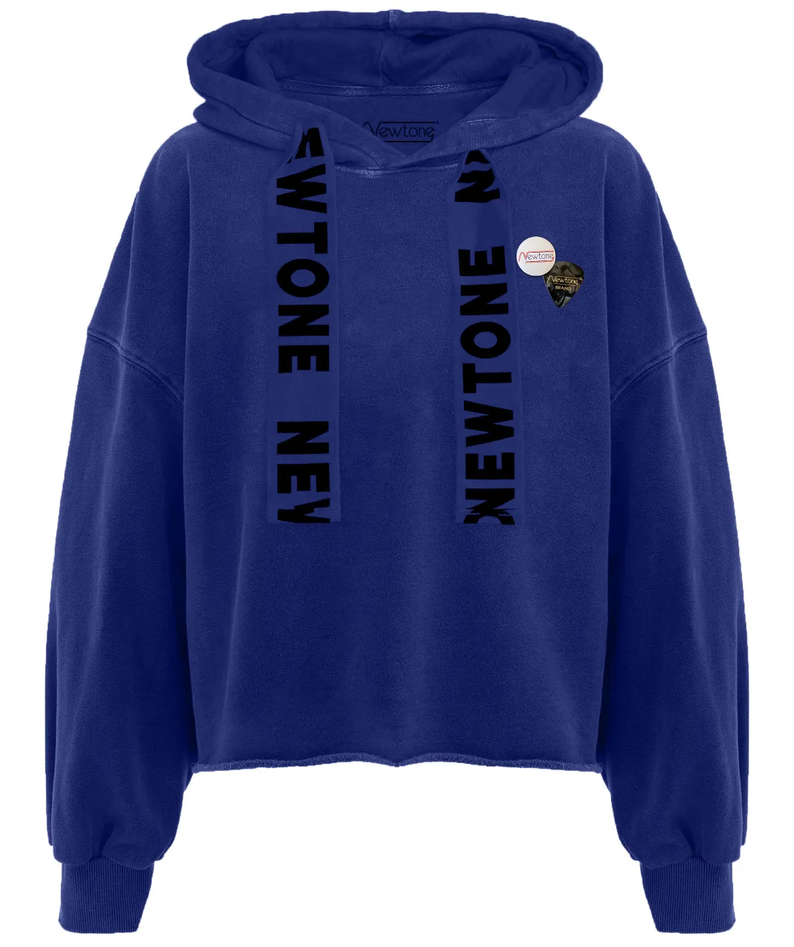Hoodie crop bloomer royal BLEED