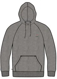 Hoodie en coton bio Vita - Gris Marl