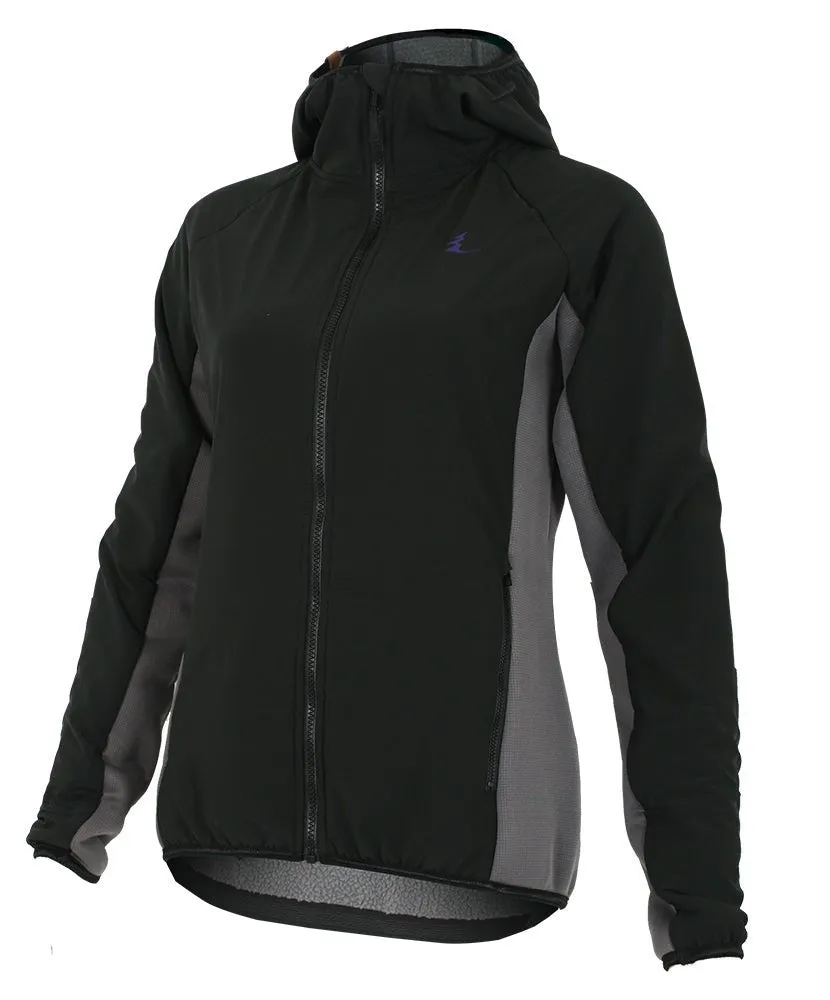 Hoodie Isolé DRIFT | Alpha Polartec | Noir/Gris