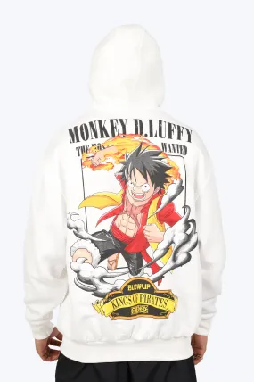 HOODIE KING OF PIRATES - BLANC