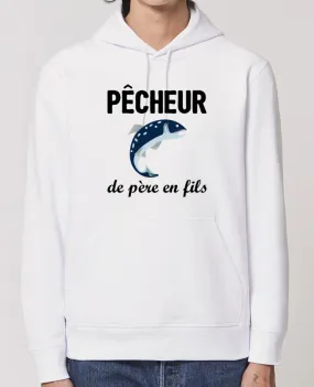 Hoodie Pêcheur de père en fils Par tunetoo