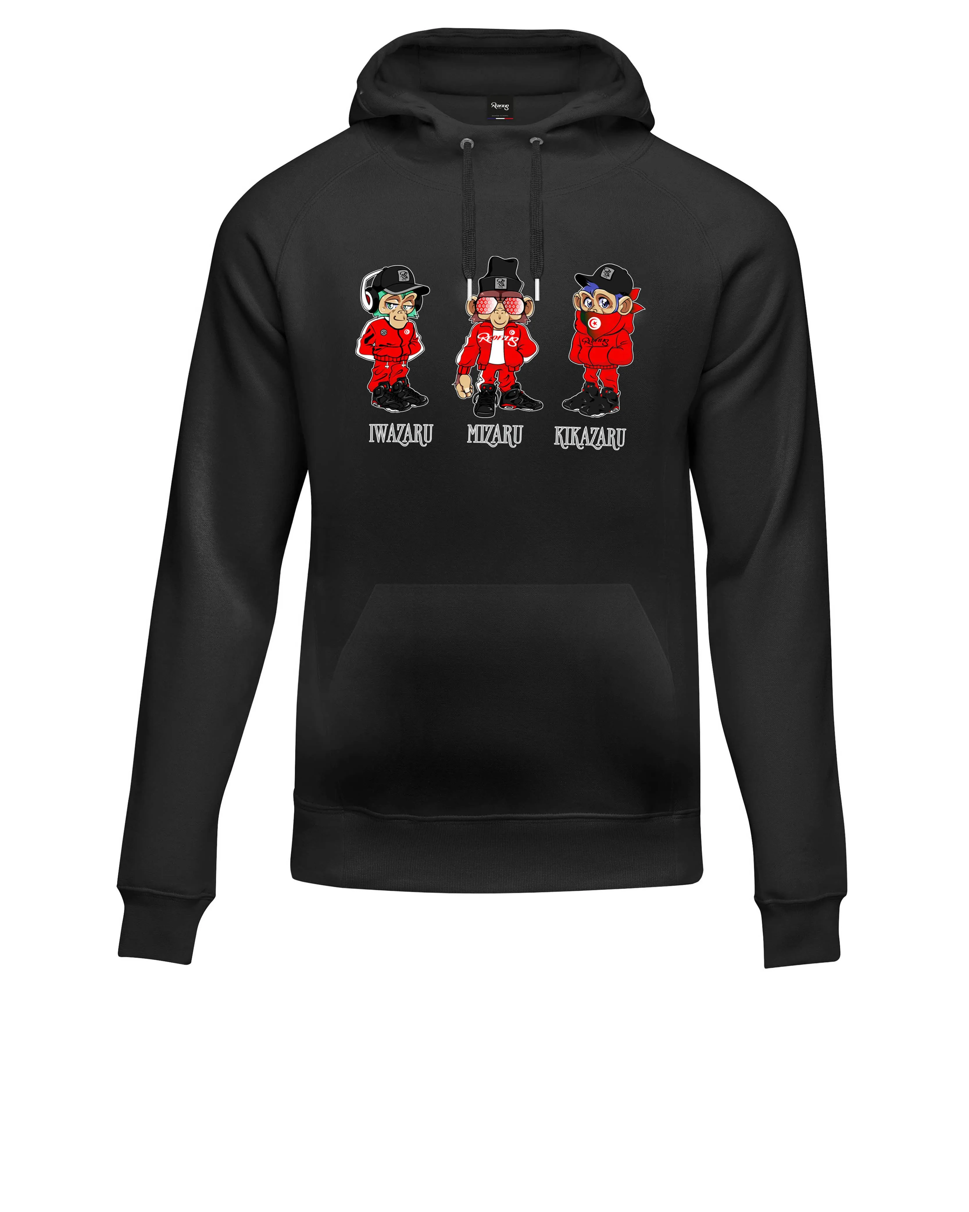 HOODIE REDFILLS 3 SINGES TUNISIE