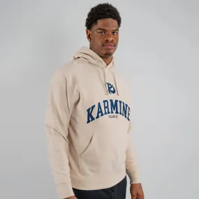 Hoodie University Beige