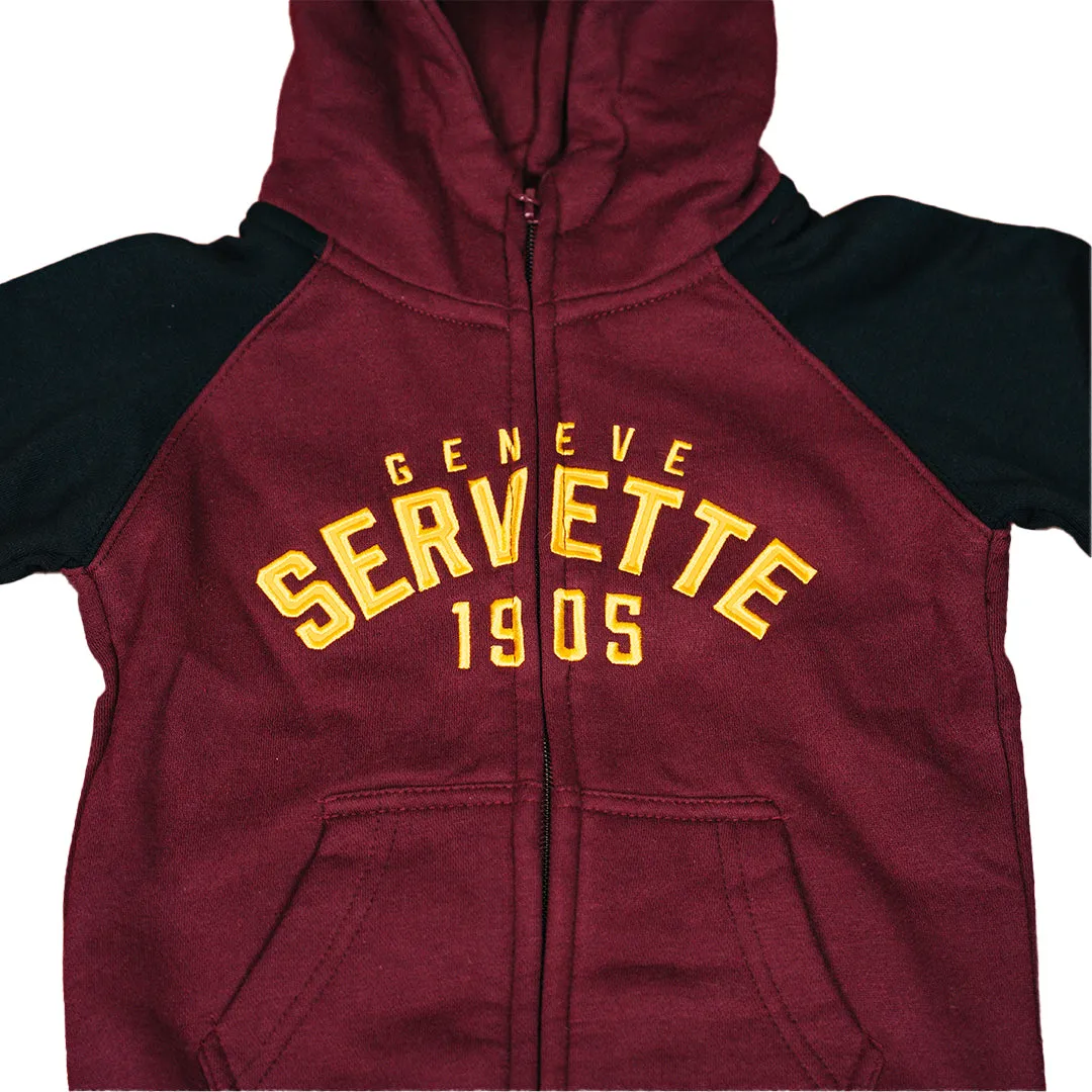 Hoodie Zippé Block - Enfant