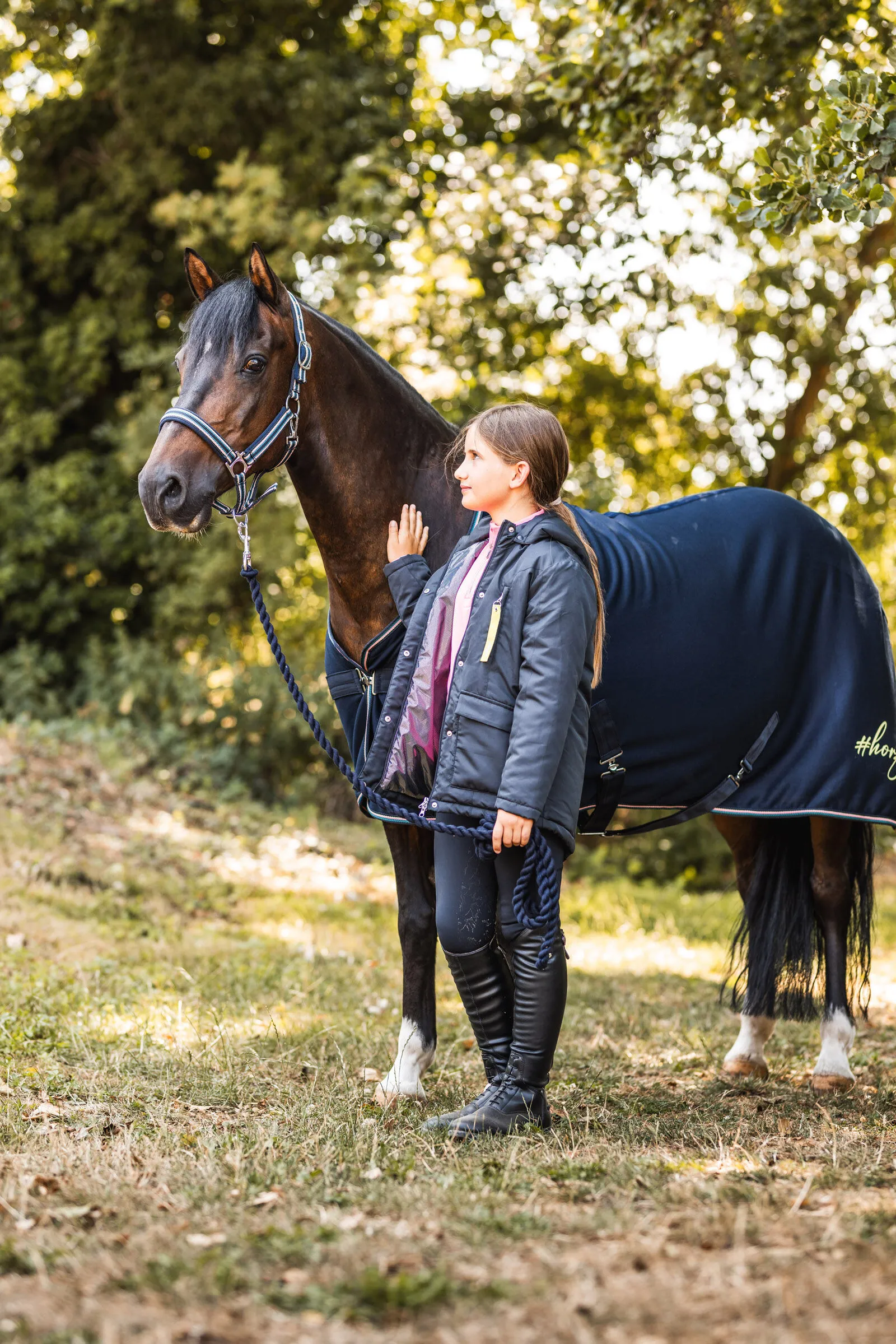 Horze Parka doudoune d&#39;hiver Asta, enfant