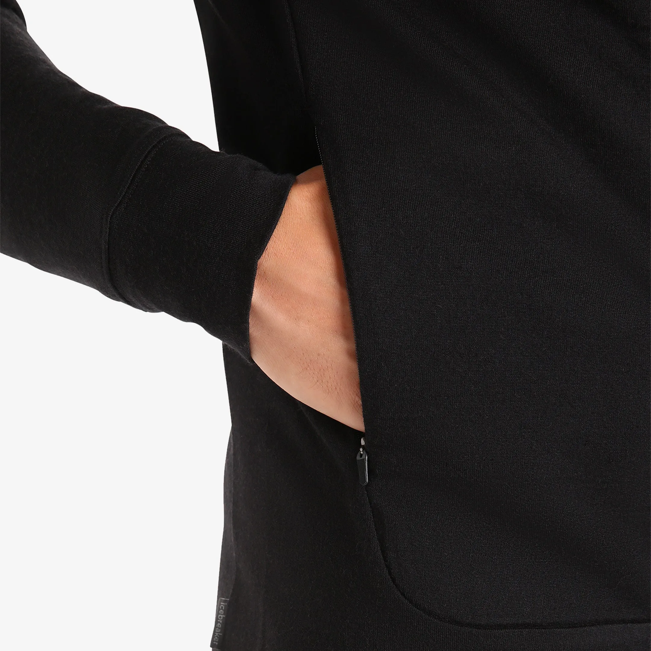 Icebreaker - Quantum III Ls Zip Hoodie - Homme