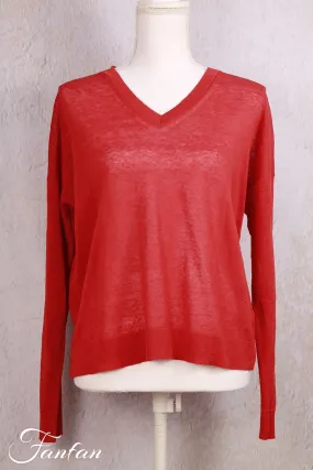 Ivko Pull lin 221434 rouge