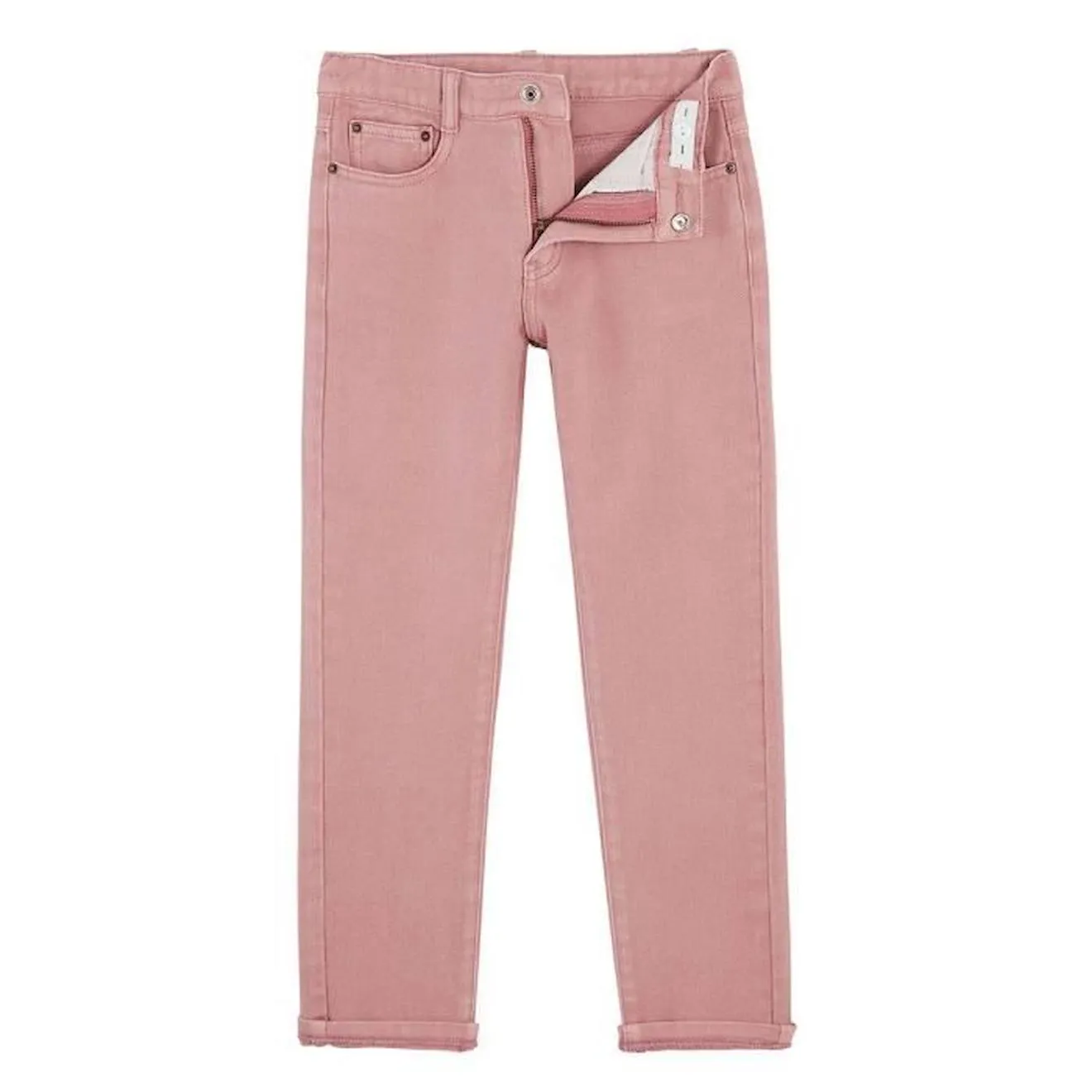 Jean fille Oumka rose - Petit Beguin