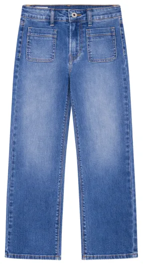 jeans fille  pepe jeans nyomi jr