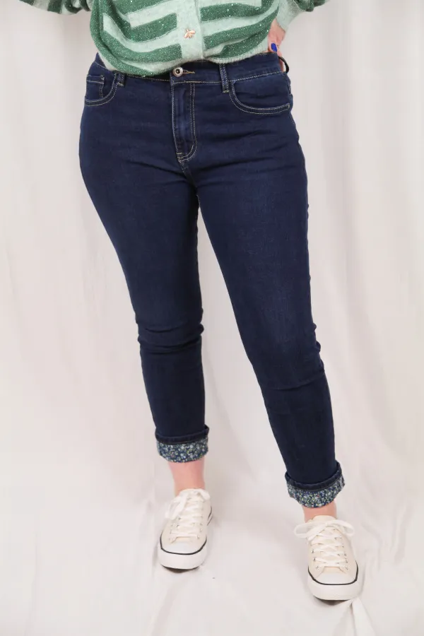 Jeans Fleur - Mode et prêt à porter