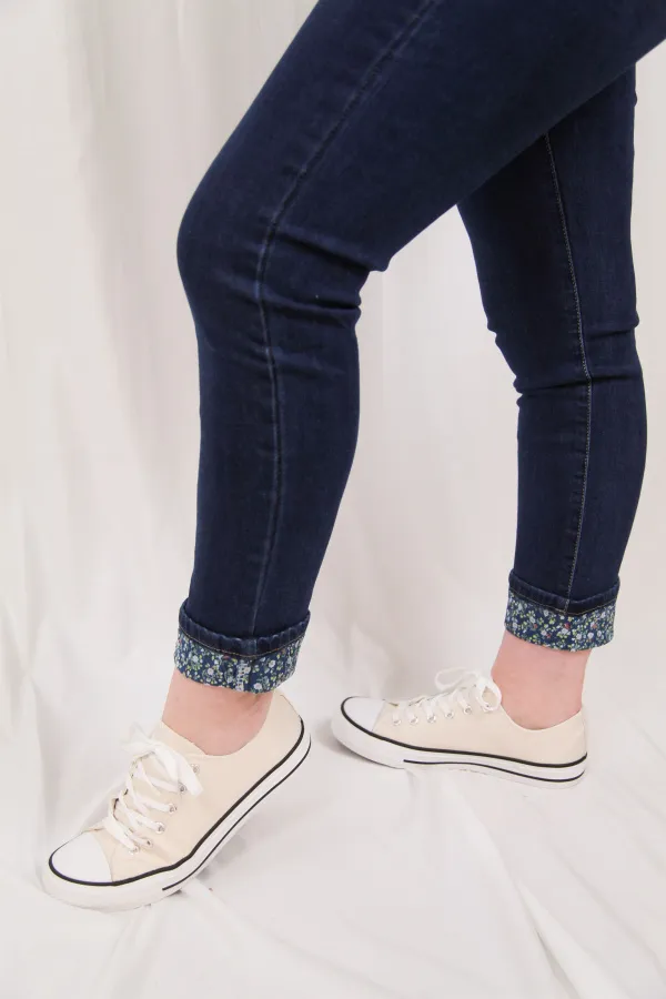 Jeans Fleur - Mode et prêt à porter