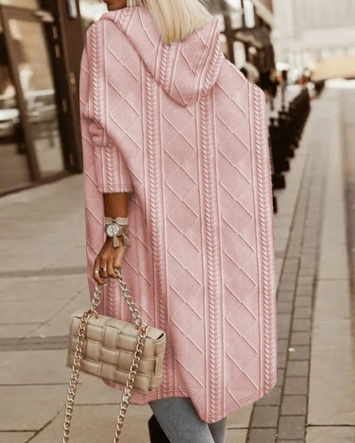 Jessy | Long Hooded Cardigan