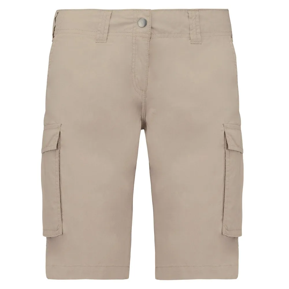 Kariban K756 - Bermuda léger multipoches femme