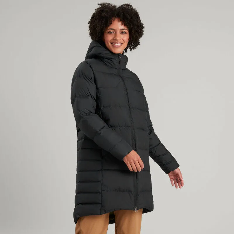 Kathmandu Epiq Longline Down Coat - Parka femme | Hardloop