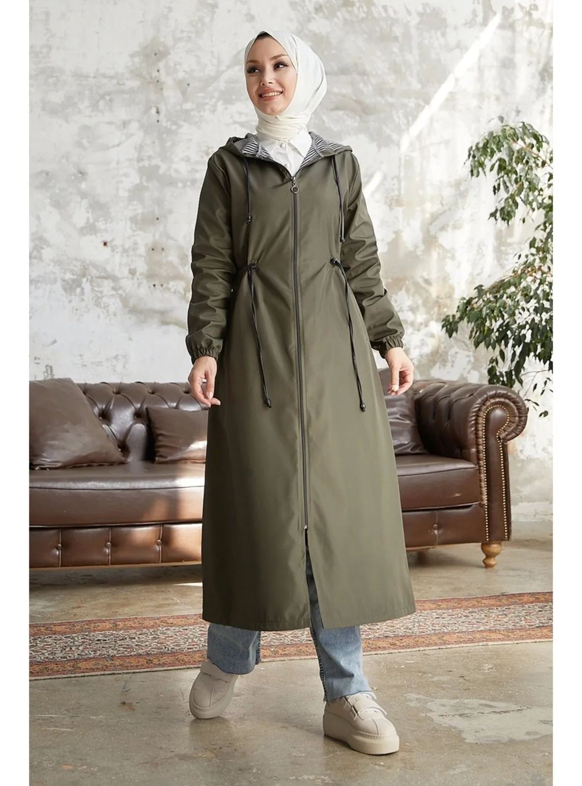 Khaki Trench Coat