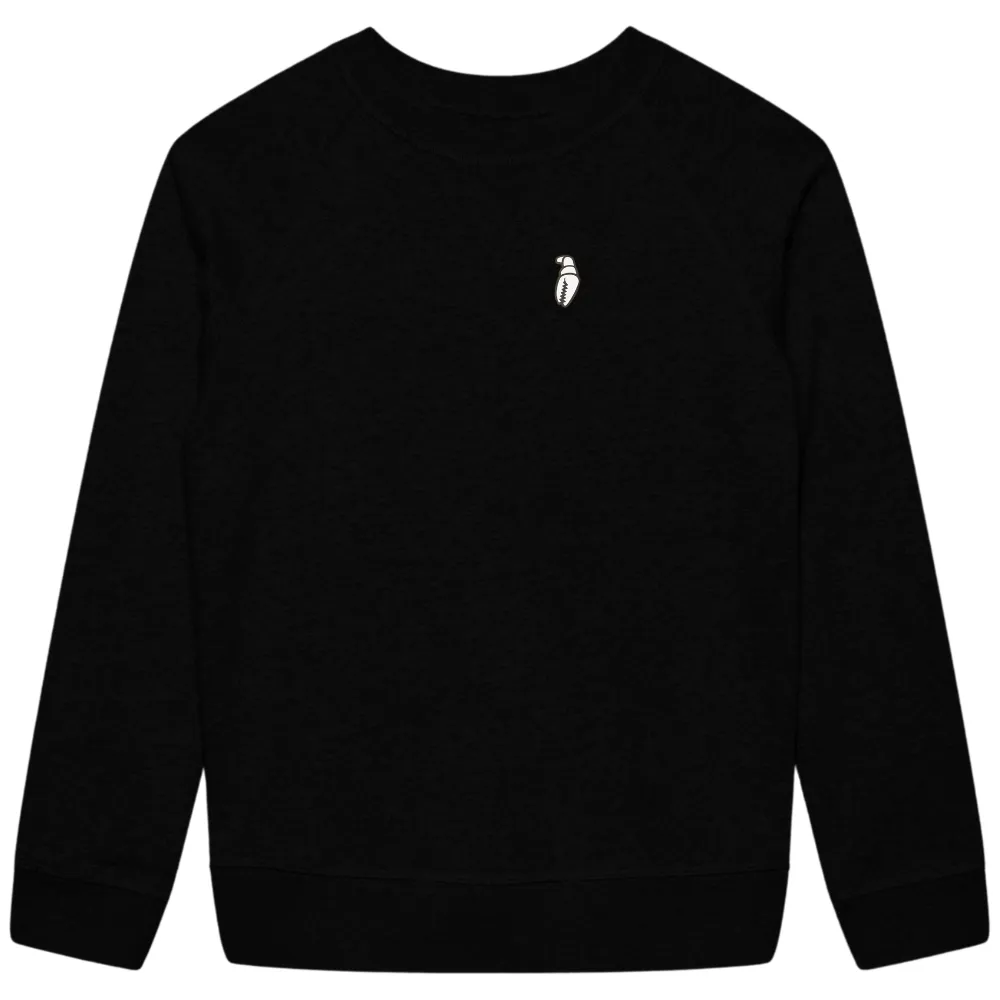 Kids Mini Claw Crewneck Sweater Black